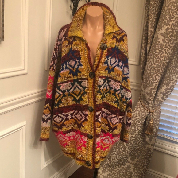 Free People Sweaters - NWT FP Isle of Skye Sweater coat
